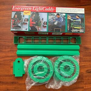 Brand New Vintage Evergreen Light Caddy Storage‎ Christmas Light Strand Holder